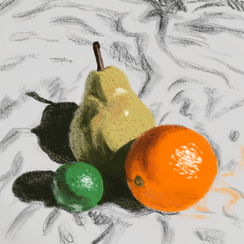 Etude autoportrait 23